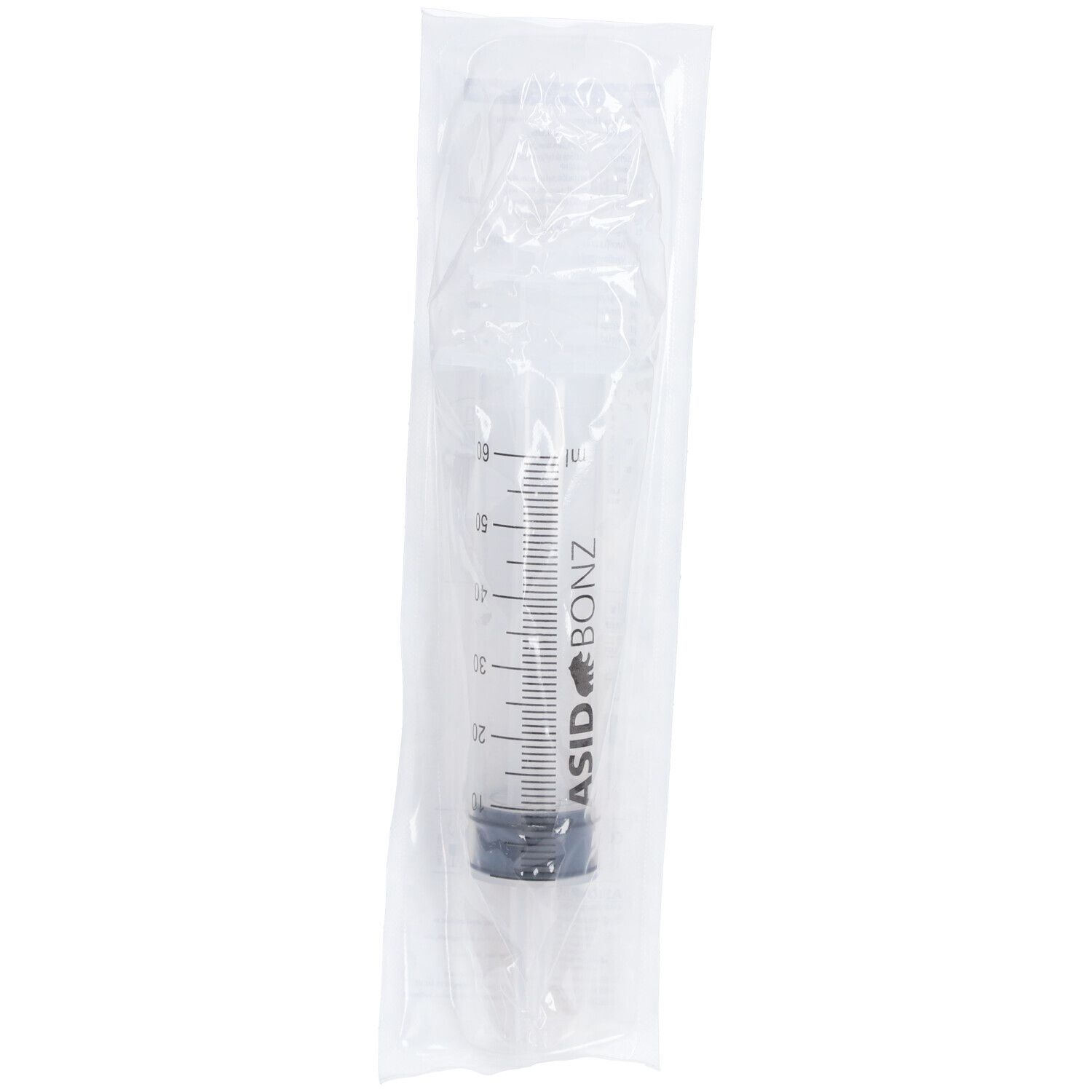Asid Bonz Wund-/ Blasenspritze 50/60 ml steril, gerader Katheteransatz