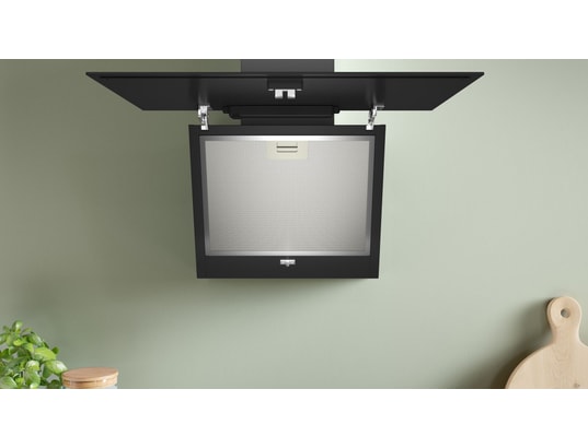 BOSCH - Hotte decorative murale DWK65DK60, Série 2, Éclairage LED