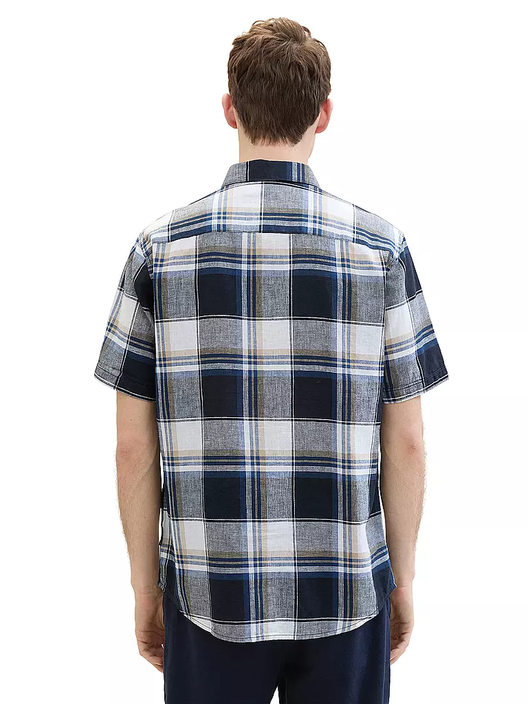 TOM TAILOR Hemd Regular Fit blau