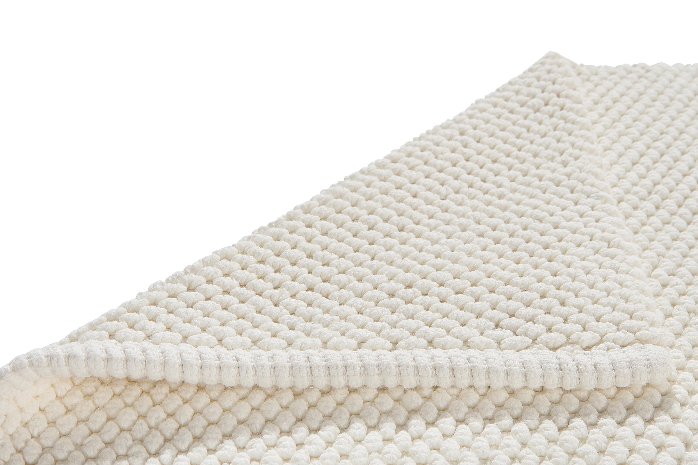 my home Badematte »Lovro, Badvorleger, Badezimmer Teppich« Höhe 10 mm beidseitig nutzbar | strapazierfähig Badteppich, beidseitig verwendbar, auch als 3-teiliges Set