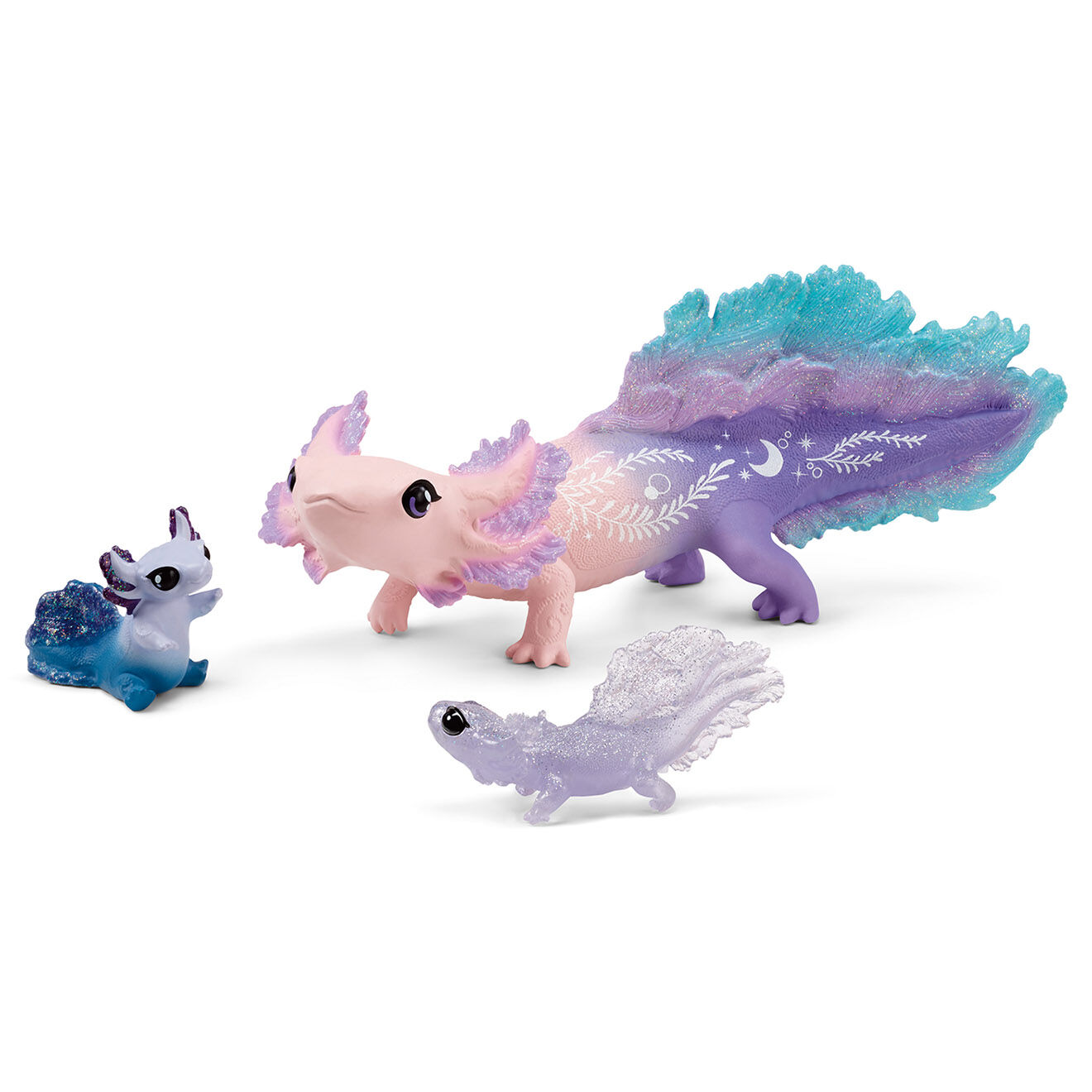 Schleich Salamandre Axolotls multicolore