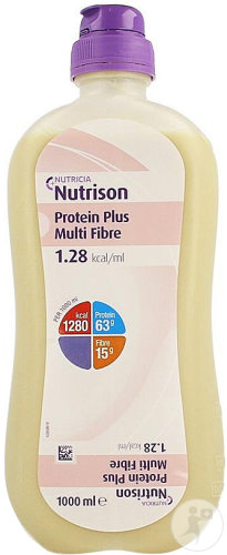 Nutricia Nutrison Protein Plus Multi Fibre Alimentation Par Sonde Bouteille 1l