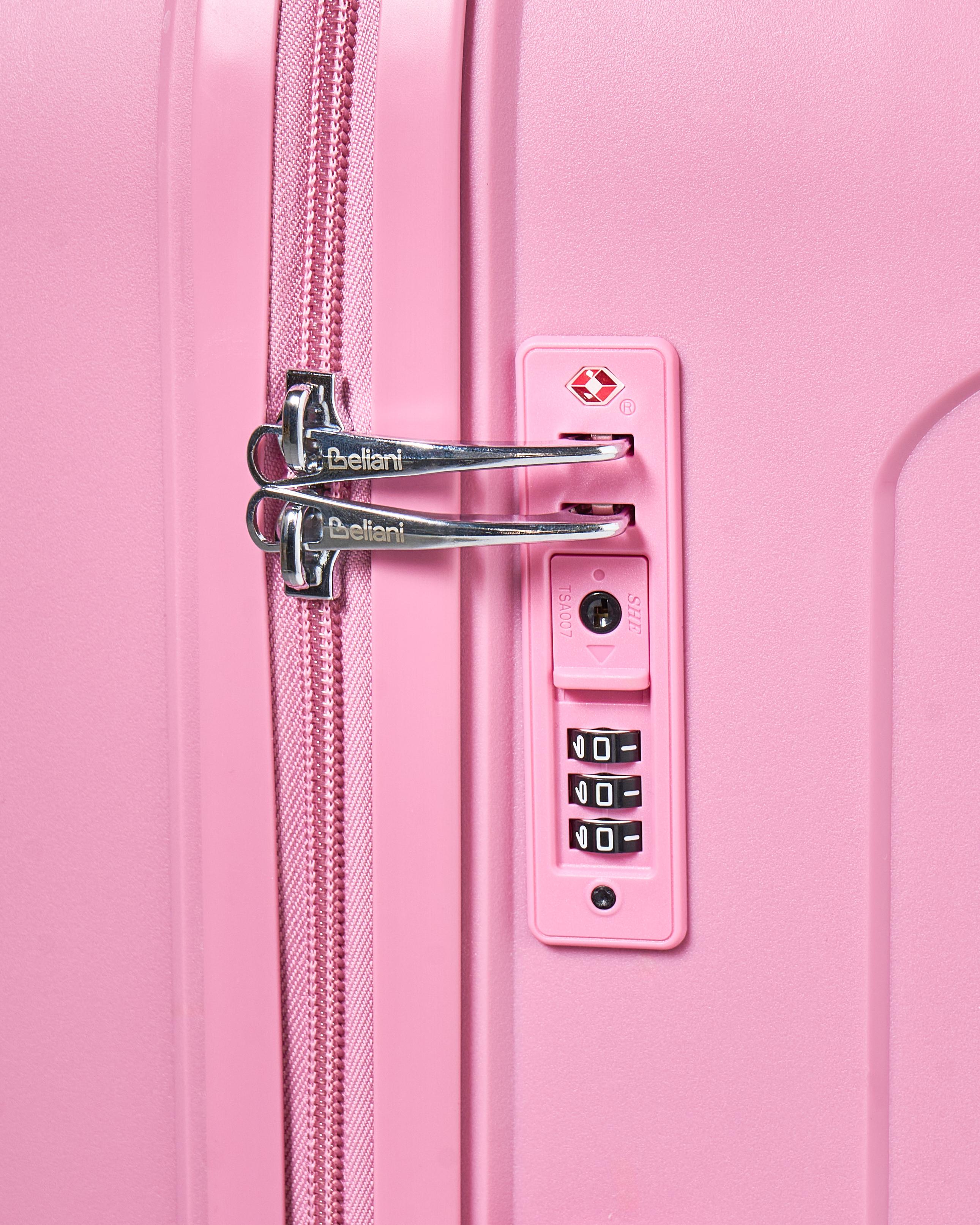 Set van 3 harde koffers TONSAI Roze