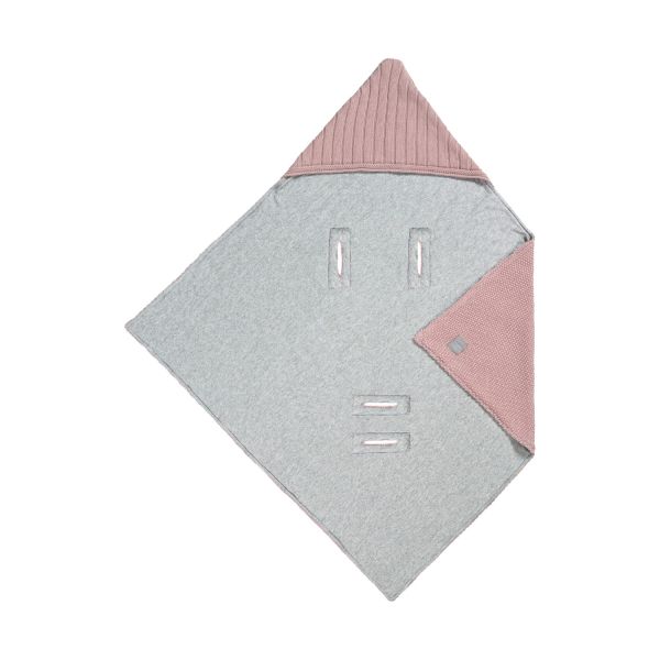 Laessig Knit Blanket Autostoeldeken Dusky Pink