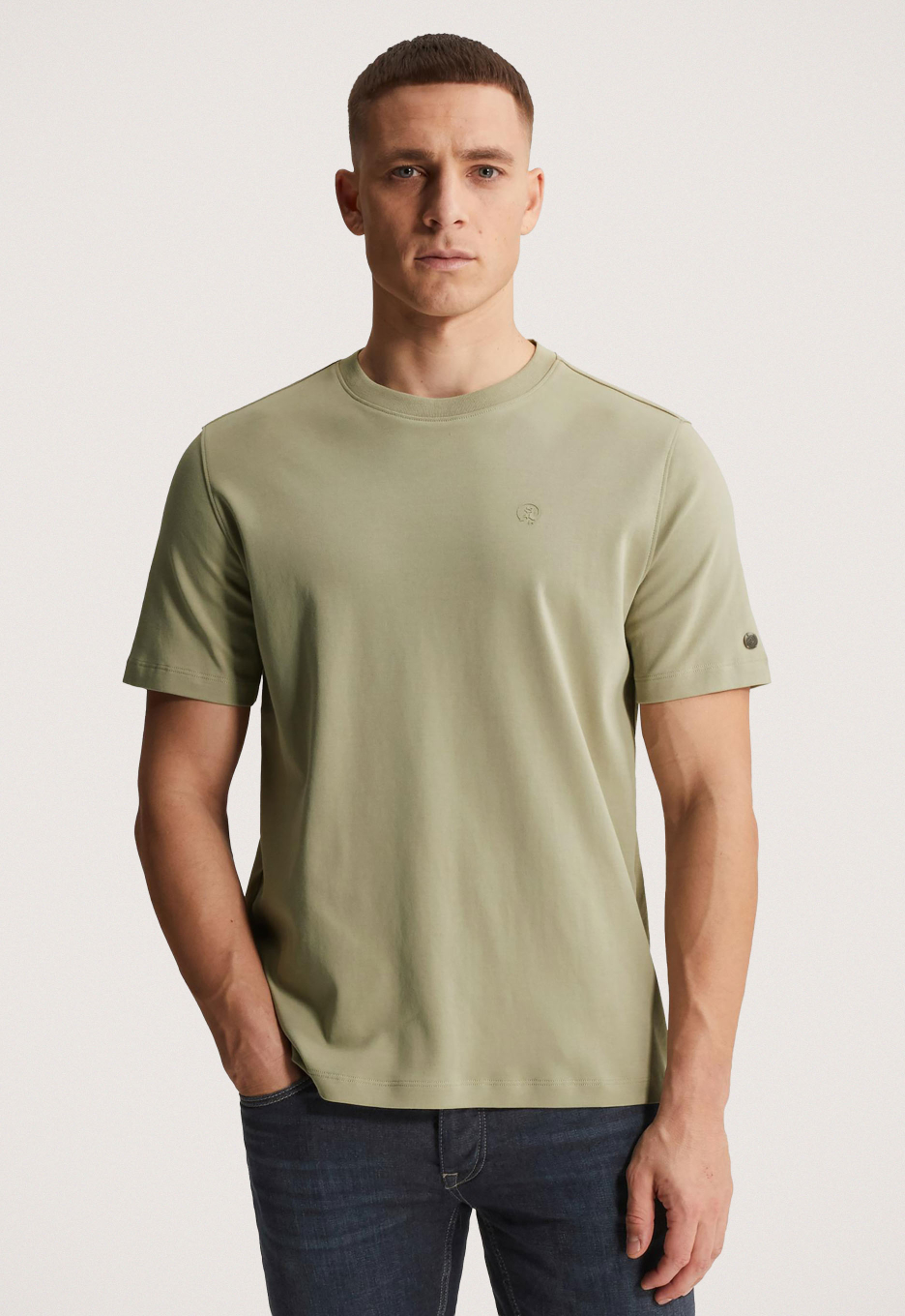 Cast Iron Interlock Jersey T-shirt