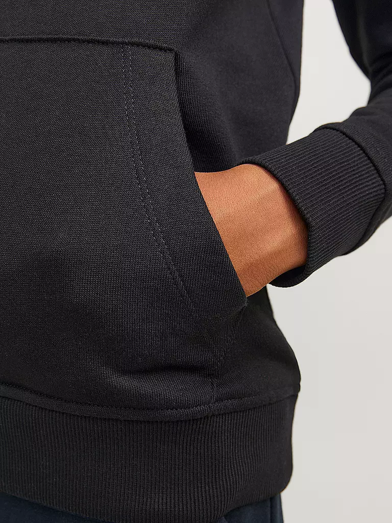 JACK & JONES Jungen Kapuzensweater - Hoodie JJESWIFT  schwarz