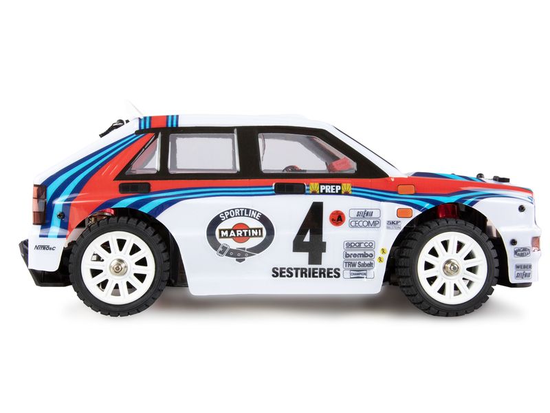 Amewi Rally Hyper Go Lancia Delta HF Integrale Brushless RT Rally / Drift RC-Auto mit starkem Brushless Antrieb