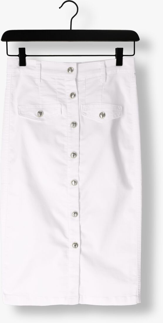 LIU JO witte liu jo midirok colar snug fantasy t.p. skirt