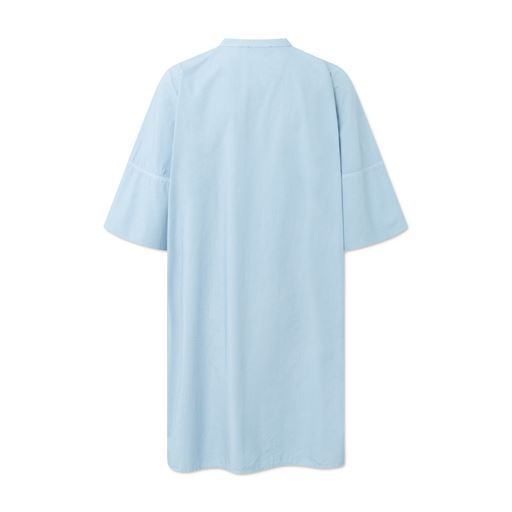 Rue De Tokyo Darla Garment Dyed Poplin Kjole, Skyway, XS