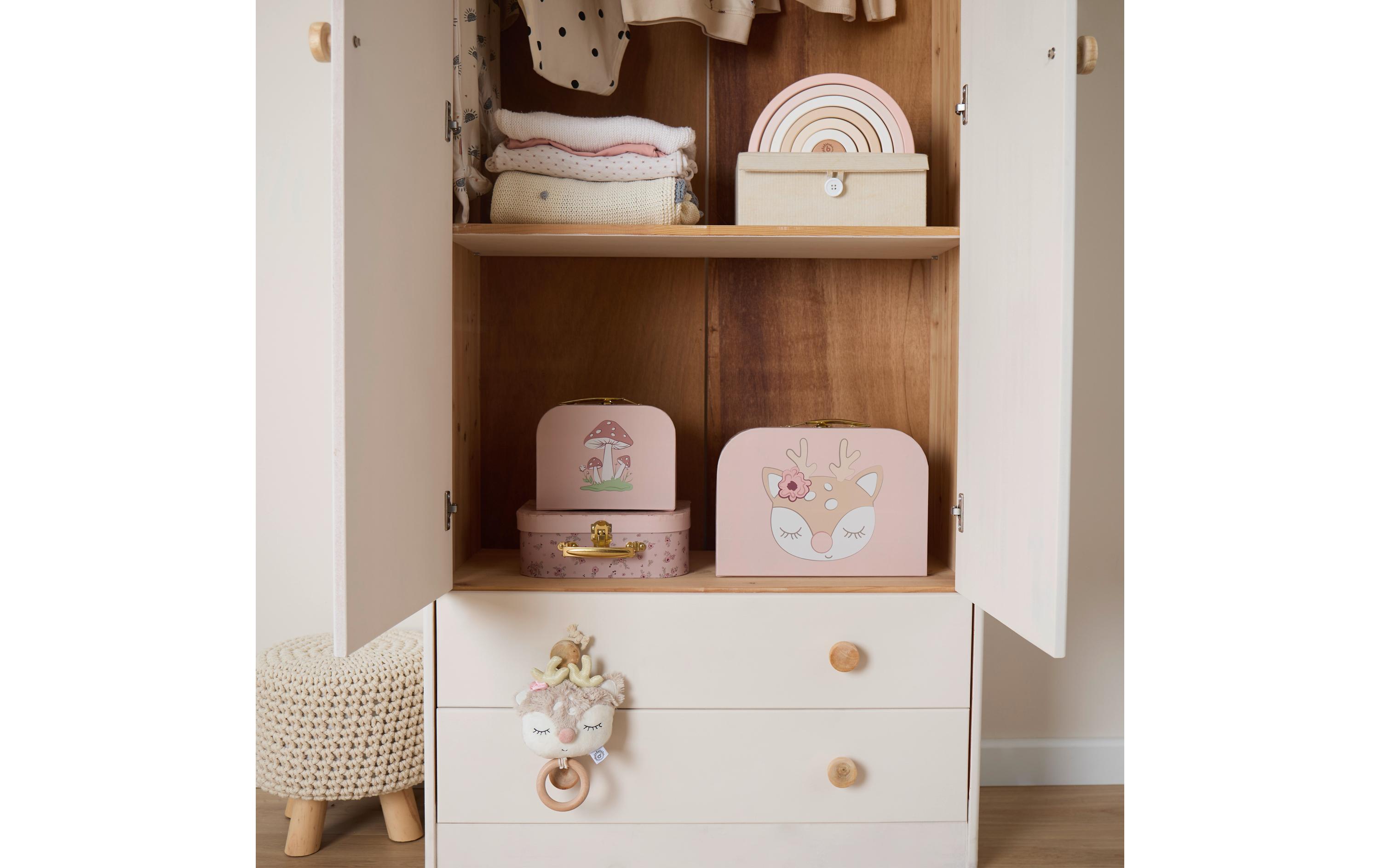Spielzeugkoffer Ella dreamy flowers 3er SetKofferset zum Aufbewahren von Spielzeugen