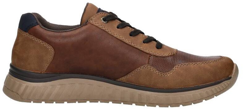 Rieker Veterschoenen Laag cognac