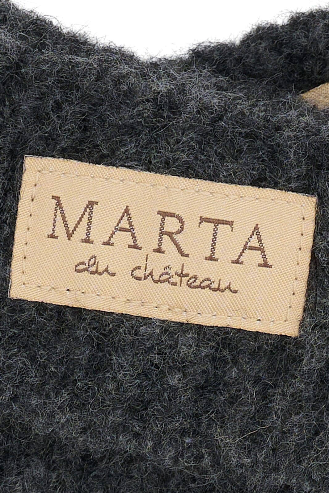 Marta Du Chateau Marta Knit Mitten 26208 dk grey