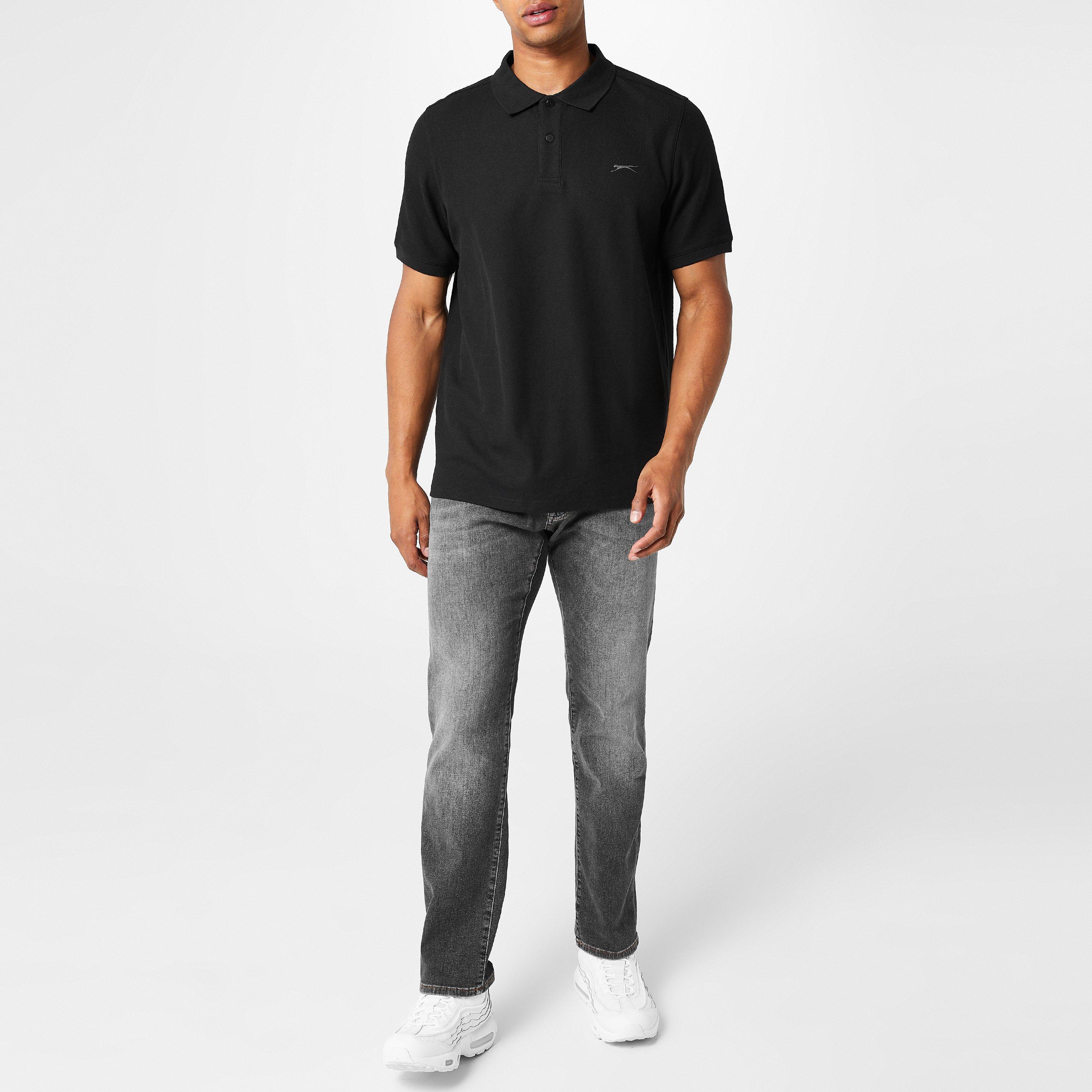 Slazenger Plain Polo Shirt Mens