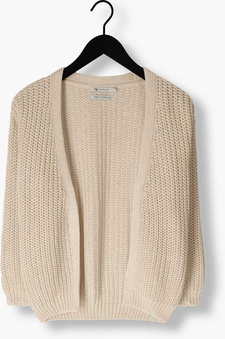 NUKUS zand nukus vest gladys cardigan fancy