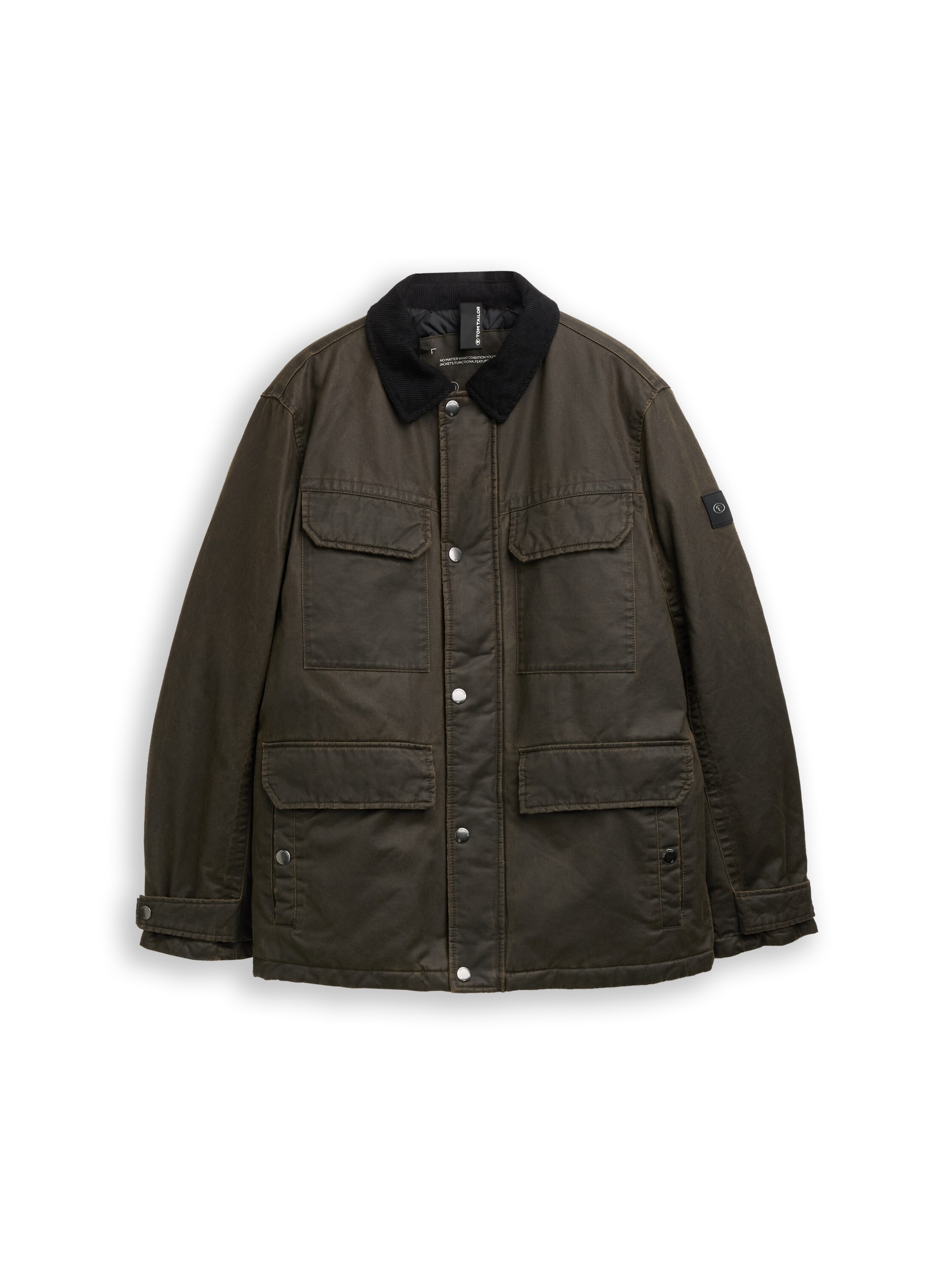 TOM TAILOR Outdoorjacke mit verstellbarer Taille