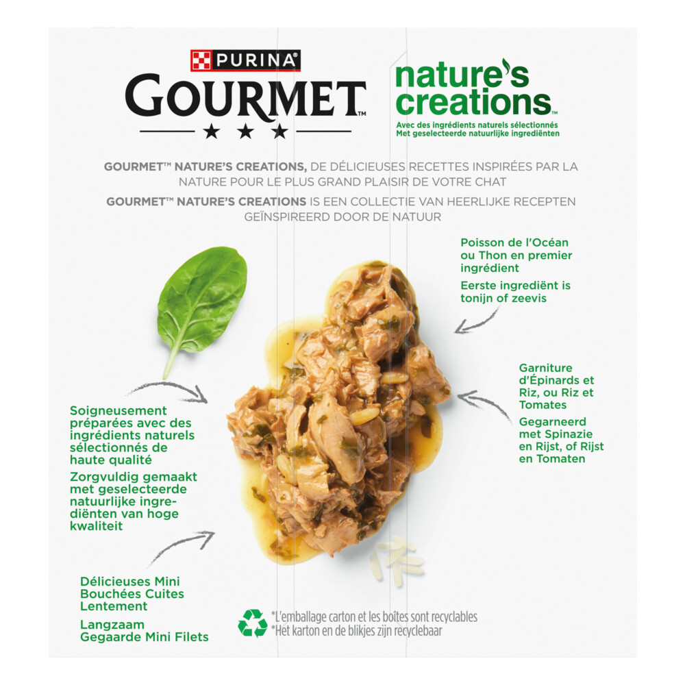 Gourmet Nature's Creations Zeevis8 x 85 gr