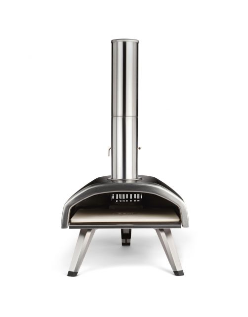 Ooni Pizzaoven Fyra - Buitenkeuken - 74x41x73 cm 10.4 kg Zwart Zilver Houtpellets Gestookt