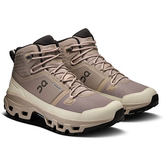ON Cloudrock Mid Waterproof Wander- & Trekkingschuhe Cinder / Desert Herren