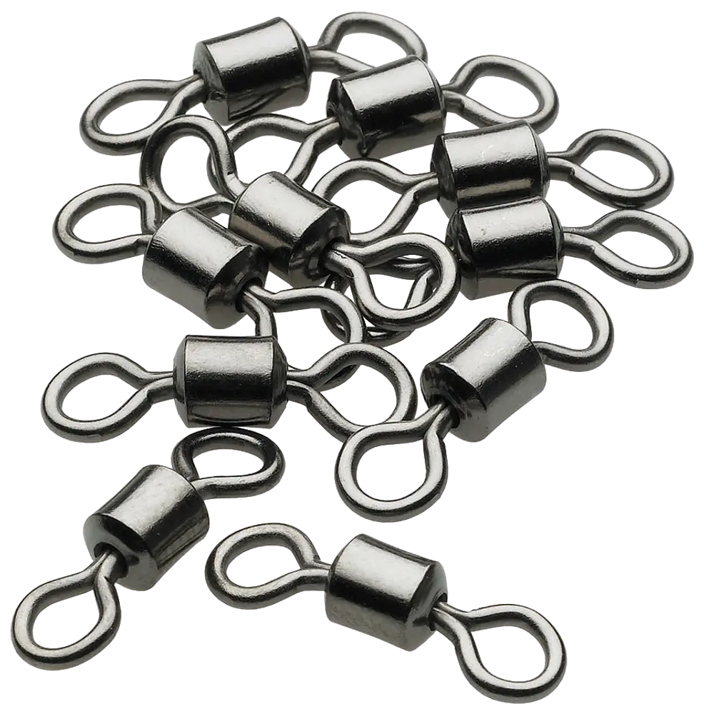 Kinetic Crane swivel #10 10-pak - sort