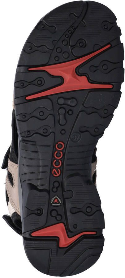 Ecco Offroad Atmos suede sandalen bruin beige