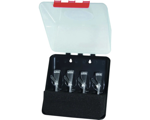 Midibox voor 4 veiligheidsbrillen, transparant