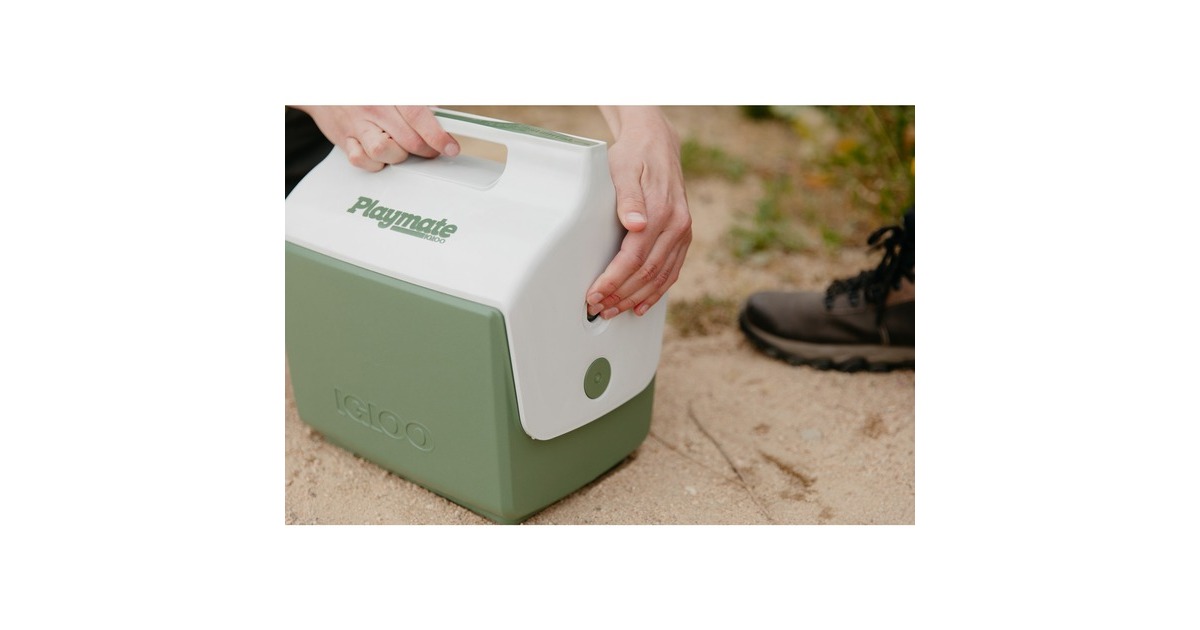 IglooECOCOOL Little Playmate Elite koelbox  (Groen/wit)