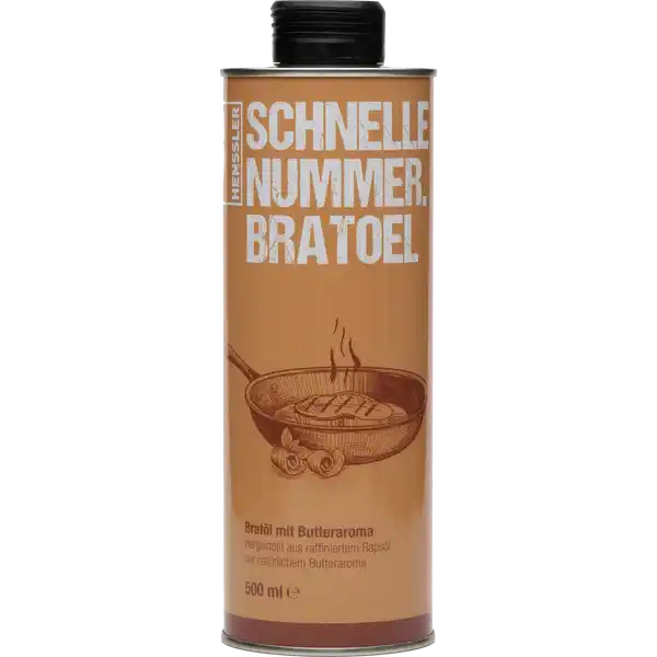 Bratöl mit Butter