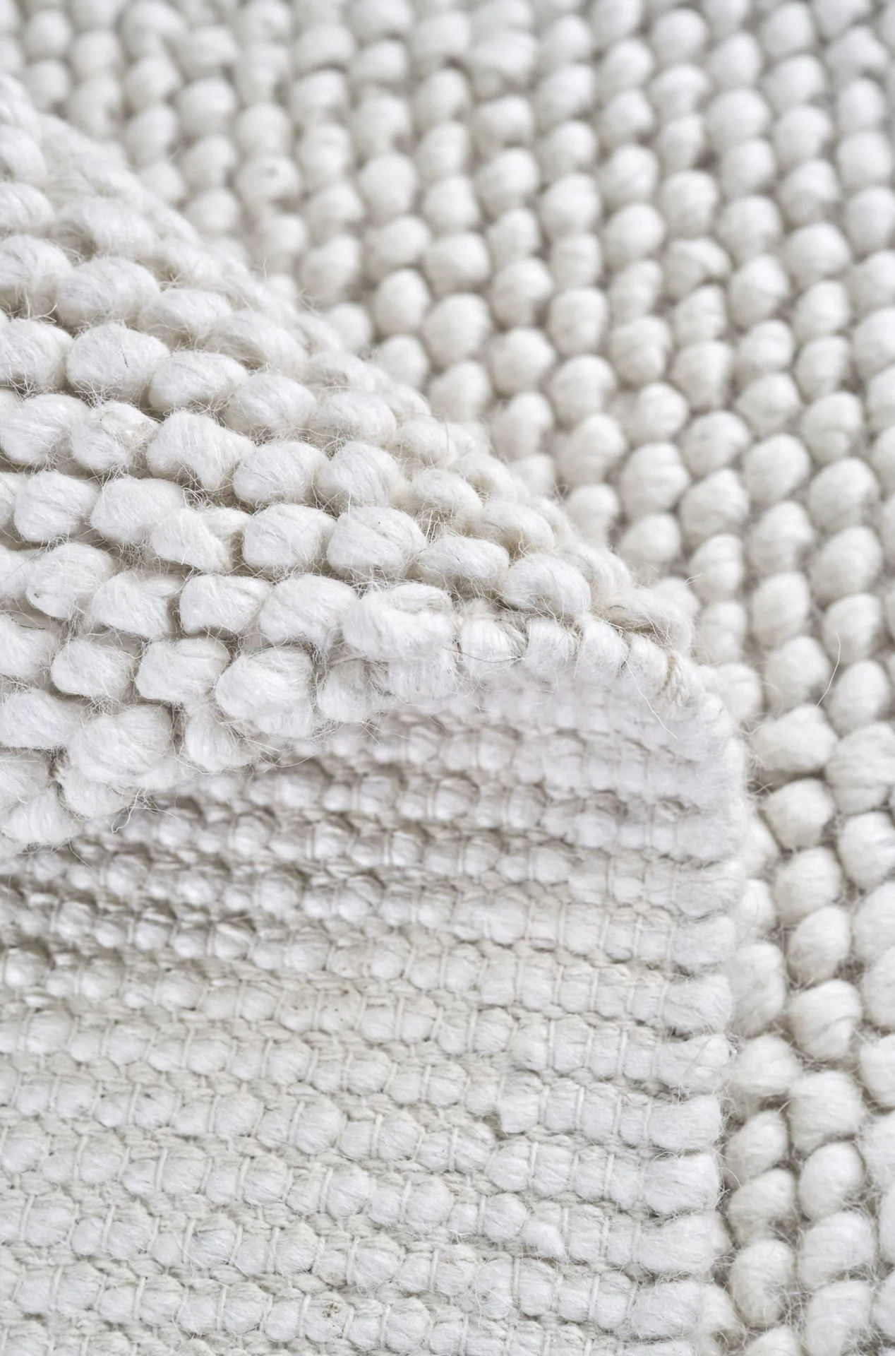 Ullteppe offwhite - 80x150 cm
