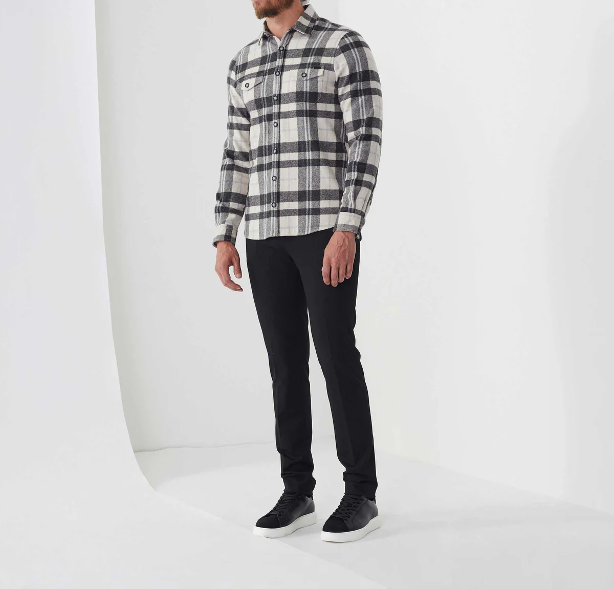 Chemise casual beige 