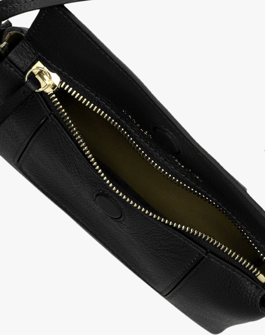 zwarte wandler handtas penelope slouch mini