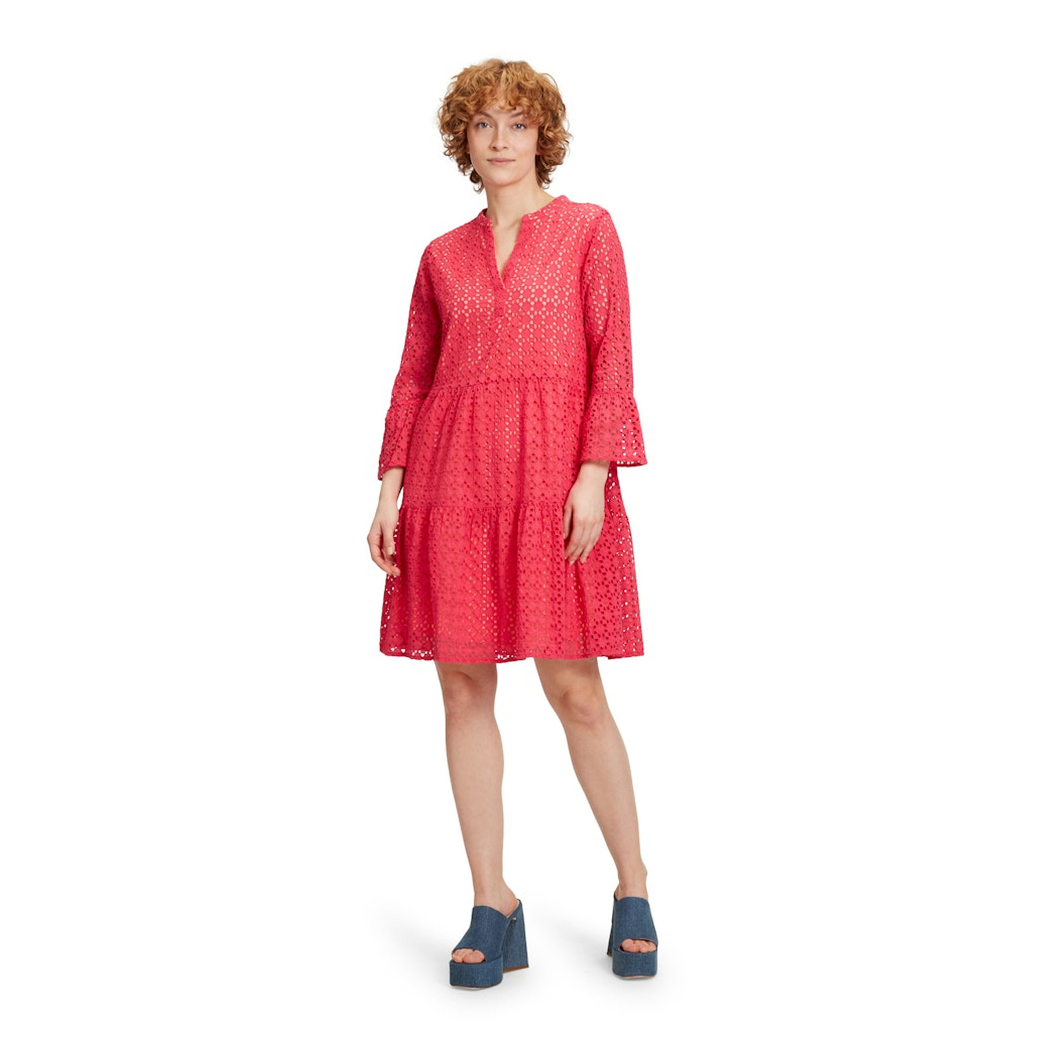 Cartoon Kleid Kurz 3/4 Arm
