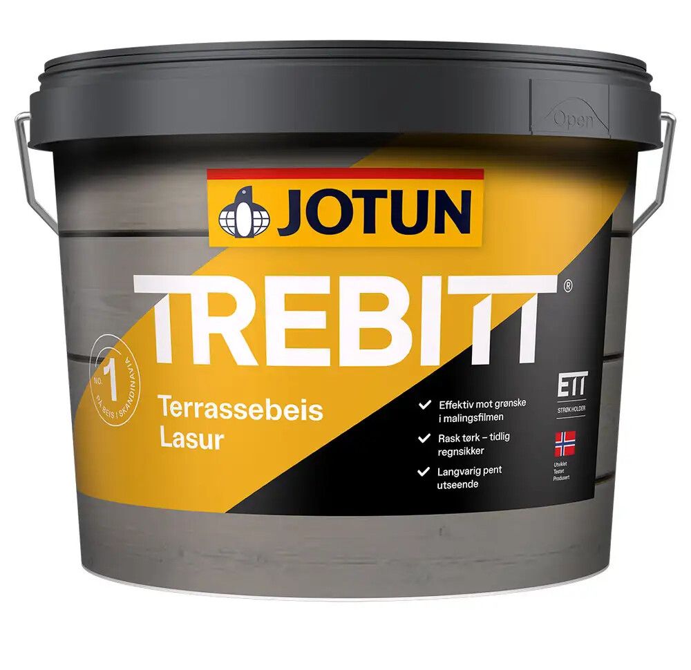 TERRASSEBEIS TREBITT JOTUN OKSYDGUL BASE 2,7L