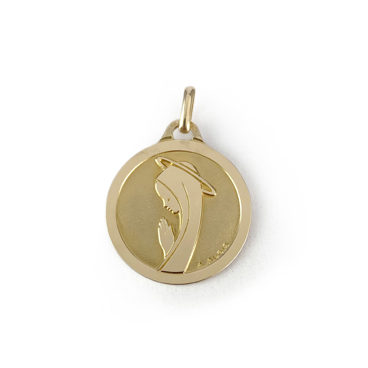Pendentif  AUGIS d'occasion or 750 jaune