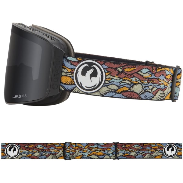 Masque de ski DRAGON NFX MAG OTG GIGIRUF24/LLDARKSMOKE+LLLTROSE