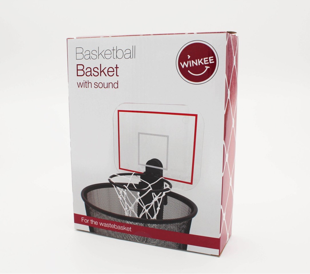 Winkee - Vasketøjskurv med lyd - Basketball