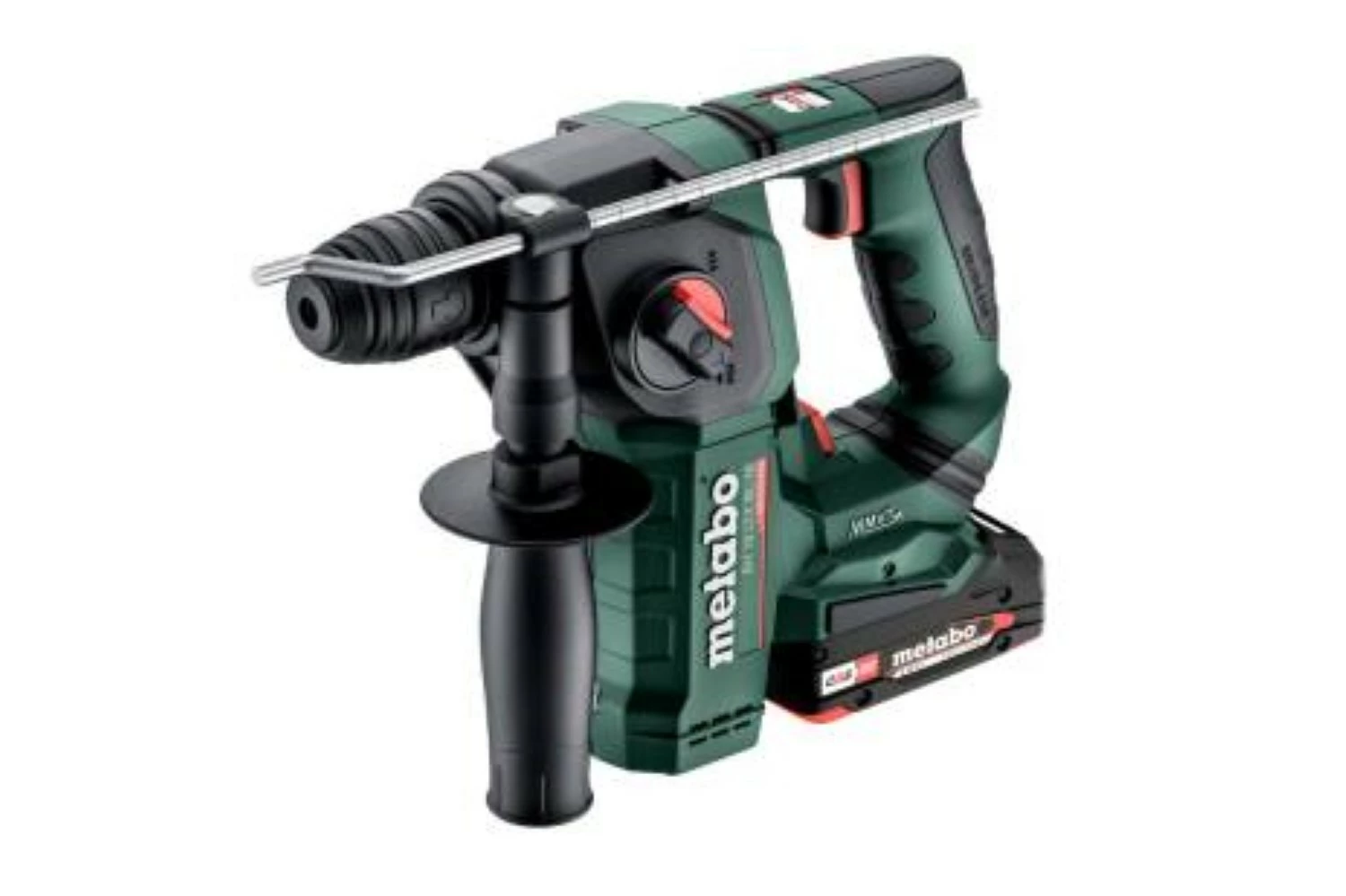 Metabo Comboset 2.5.2 18V Li-Ion accu accuboor (BS18LT BL) & boorhamer (BH18LTX BL) combiset (1x 2,0Ah   1x 4,0Ah) in metaBOX - koolborstelloos