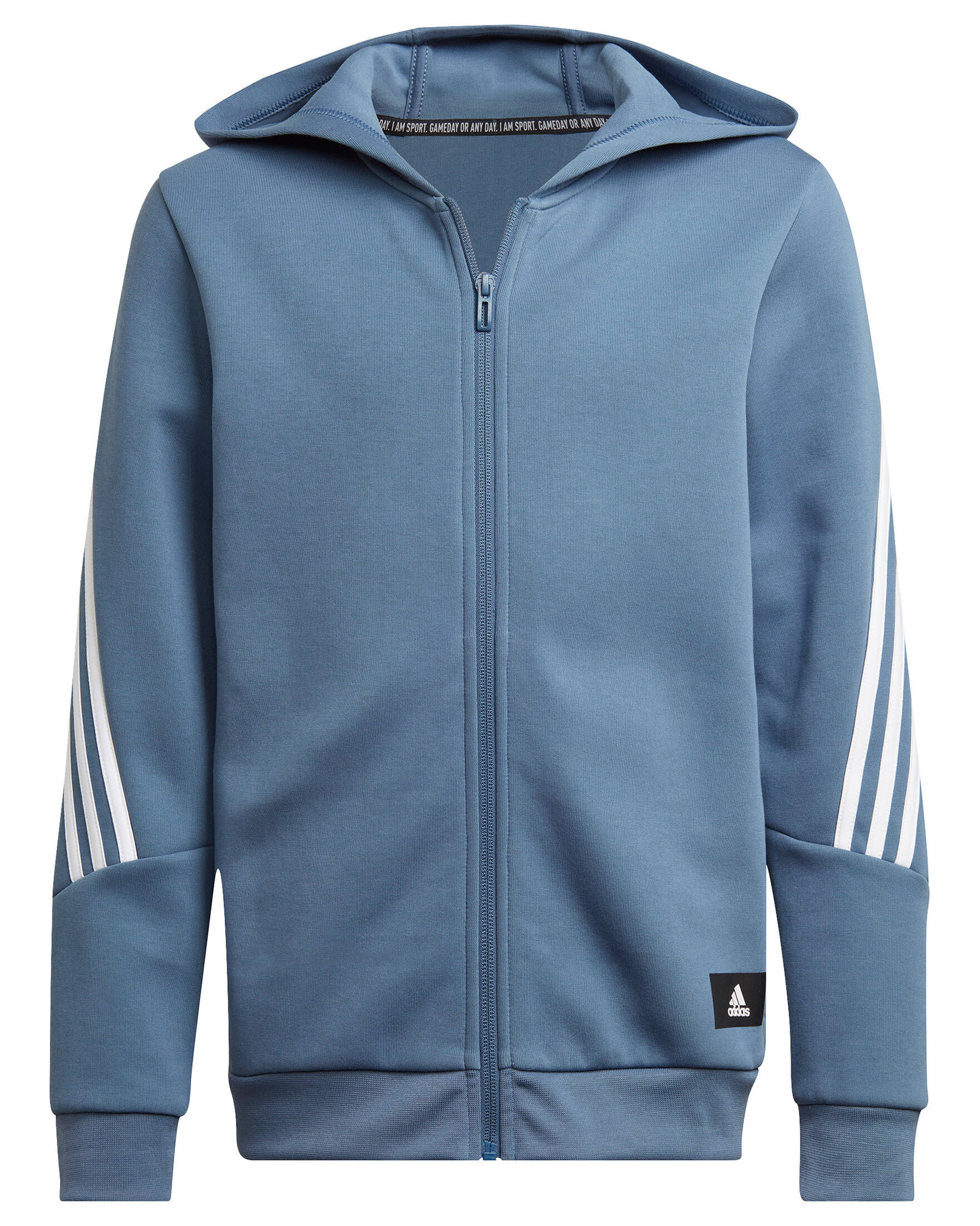 adidas Performance| Kinder Sweatjacke mit Kapuze FUTURE ICONS 3S FULL ZIP