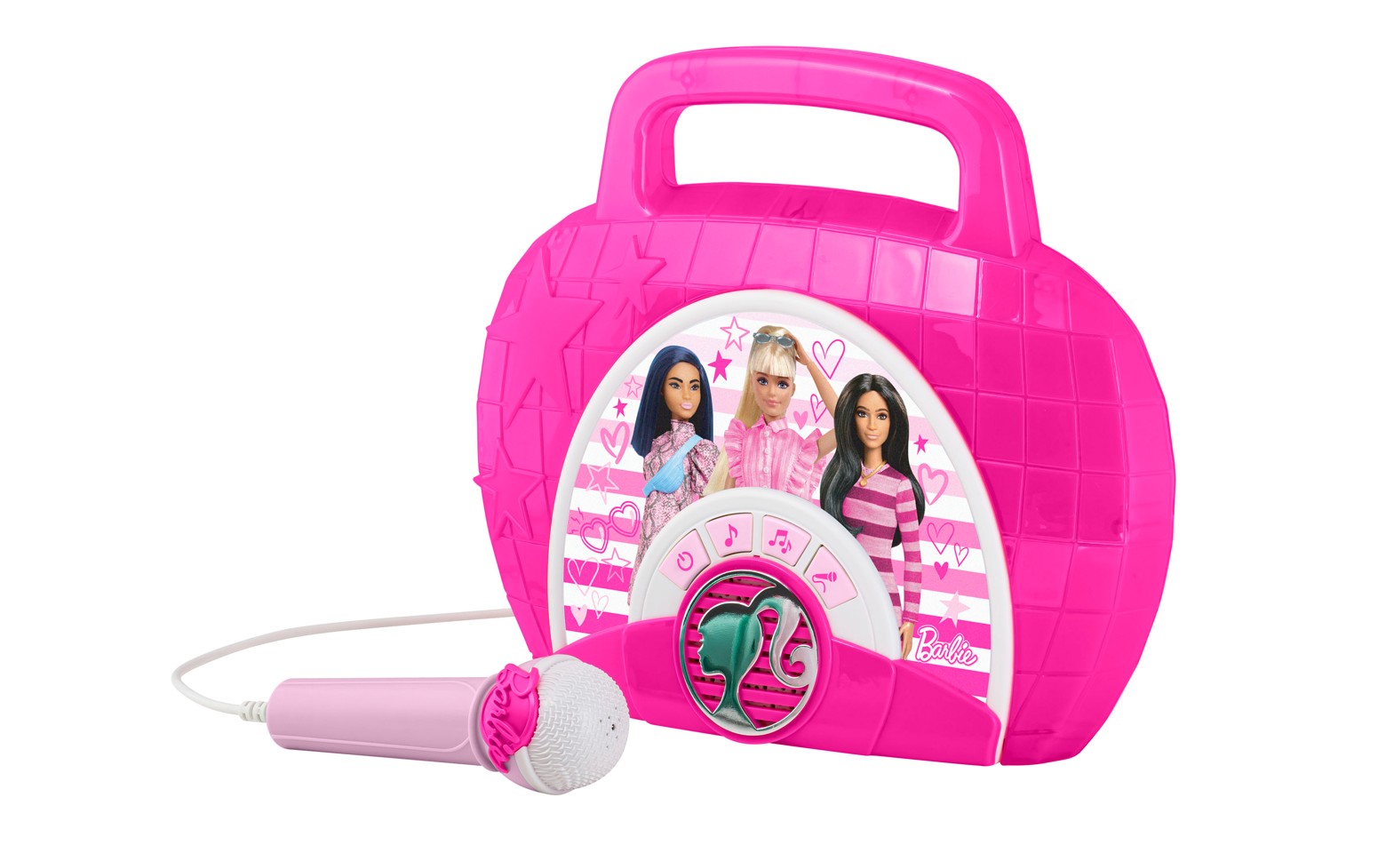 Barbie - Syng-med boombox med mikrofon