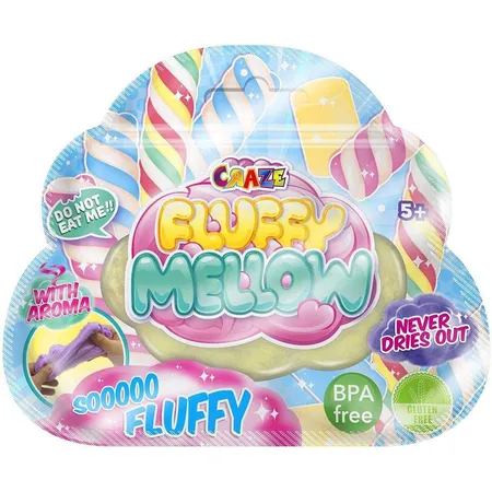 Craze Fluffy Mellow Zipbag Duftknete