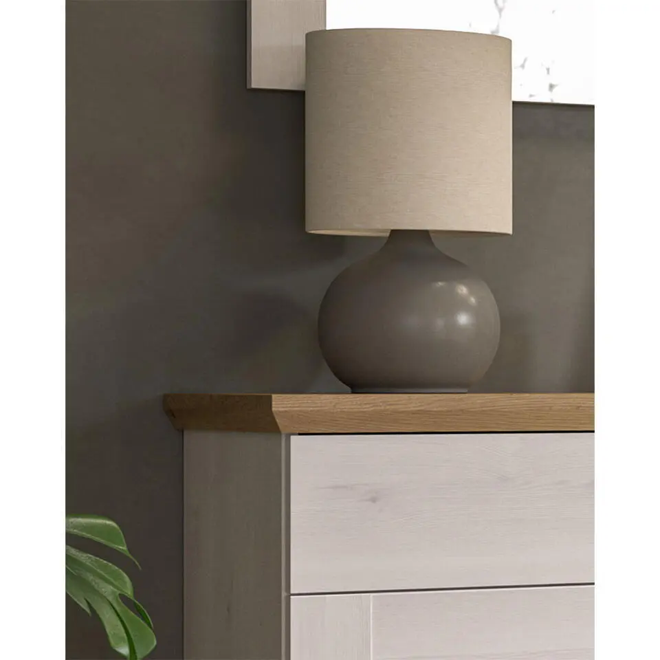 Hioshop Verona schoenenkast 1 lade 2 deuren lariks decor