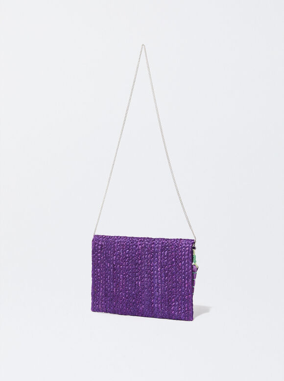 Bolsa Badolera De Yute - Violeta