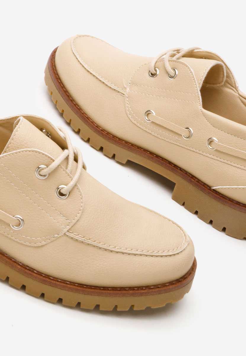Chaussures casual femme beige Krystyna