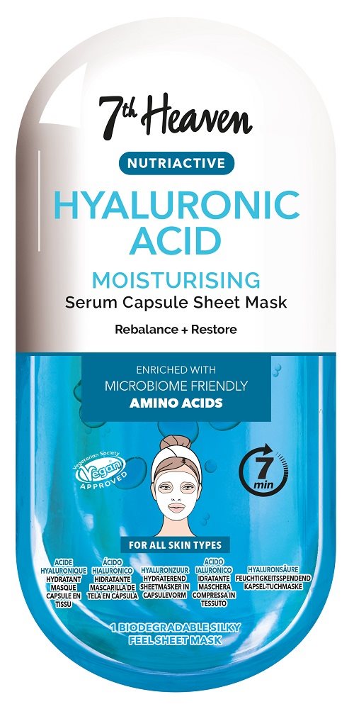 7th Heaven Sheet Mask<br>10 ml, Nutriactive Hyaluronic