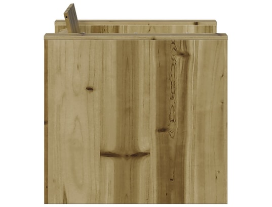 VIDAXL - Canapé de jardin 79x60x62 cm bois de pin imprégné