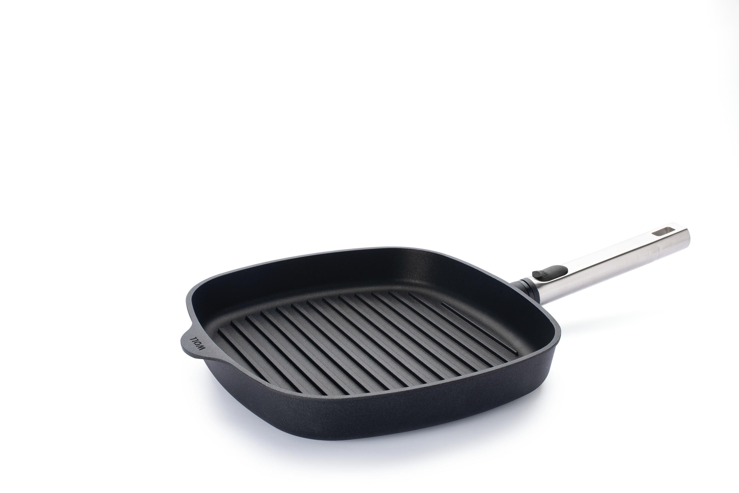 Diamond Logic XR Guss-Steakpfanne, viereckig, mit Rillen