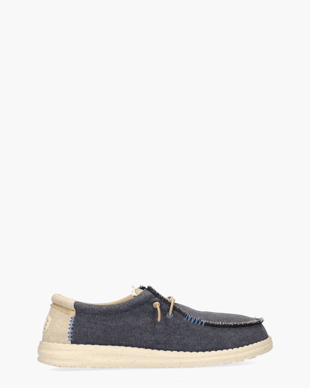 Hey Dude Wally Coastline Jute Jeansblauw Heren Veterschoenen