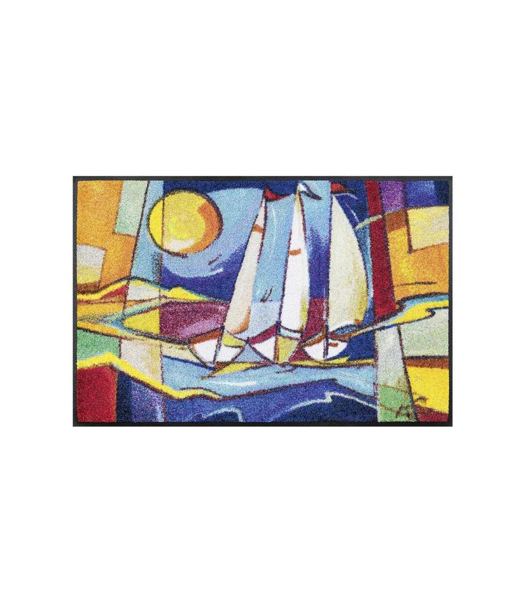 Paillasson SAILING HOME TX Multicolore 50x75 OEKO TEX Fait en Europe