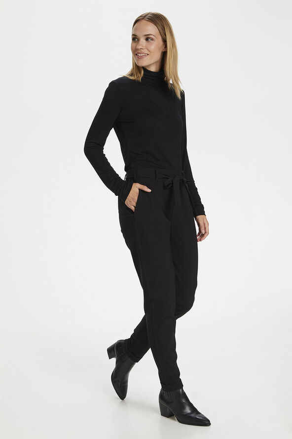 Kaffe Jillian belt pants Sort