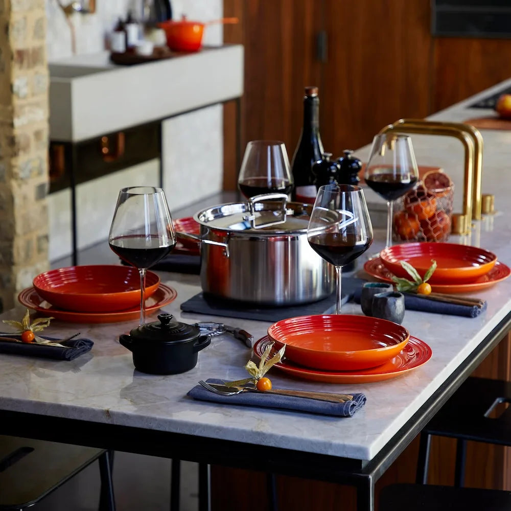 Le Creuset Magnetik Pannenset RVS 9 delig