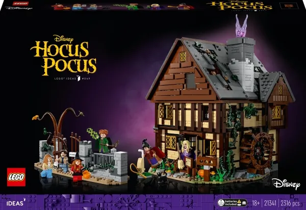 LEGO Ideas 21341 - Disney Hocus Pocus: The Sanderson Sisters' Cottage